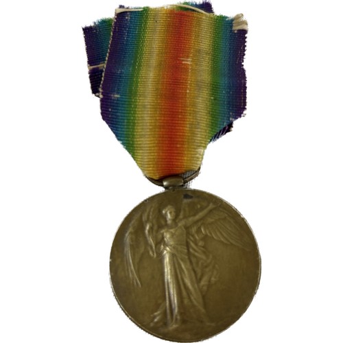 443 - WW1 Victory medal, dvr J Fisher ASC T4.250203