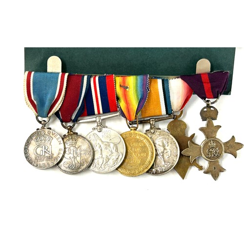 446 - Selection of World War 1 military medals medals includes Most Honourable Order Of The Bath, G.C.B. K... 