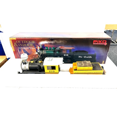 12 - Boxed brand new Piko 218 Rio Grande loco - G scale