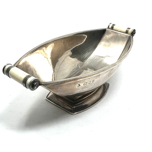 36 - Vintage silver sweet dish london silver hallmarks measures approx 16cm wide height 5cm