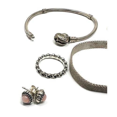 344 - 8 x .925 pandora jewellery (47g)