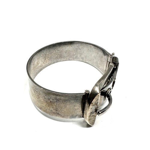 332 - .925 buckle bangle (69g)