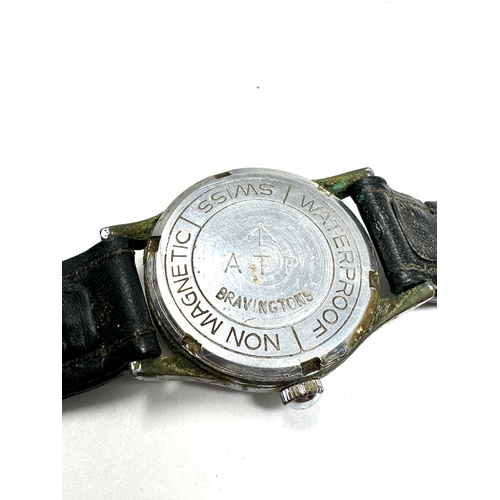 419 - Military A.T.P  army trade pattern gents ww2 military issued wristwatch the watch is ticking