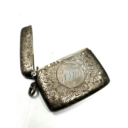 56 - antique silver vesta case