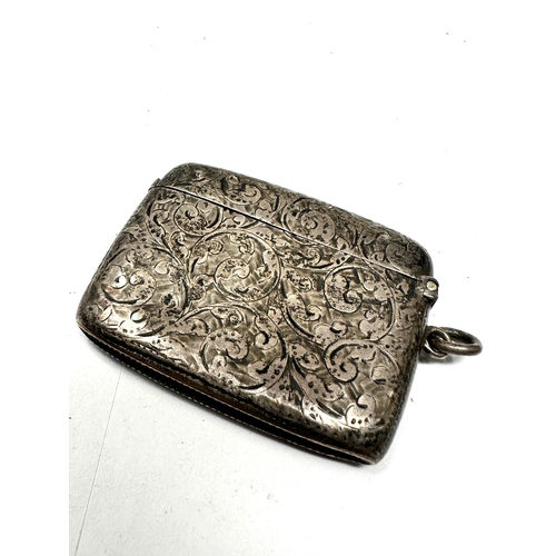 56 - antique silver vesta case