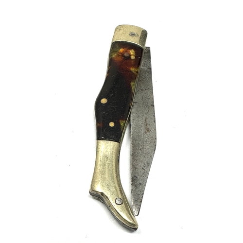 457 - Late Victorian Pen Knife Shaped as Lady’s Leg