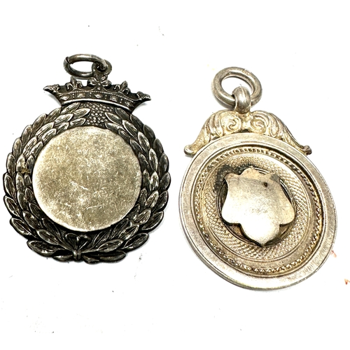 4 - 5 vintage silver pocket watch fobs