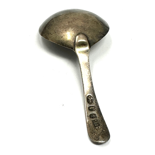 8 - Antique Georgian silver tea caddy spoon