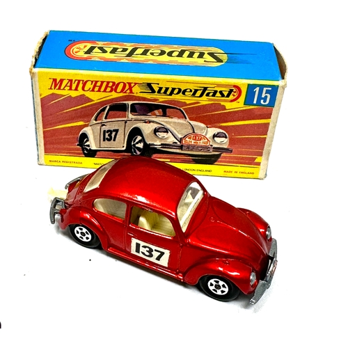 438 - Lesney Matchbox Superfast 15 Volkswagen original boxed condition