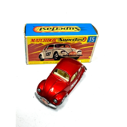 438 - Lesney Matchbox Superfast 15 Volkswagen original boxed condition