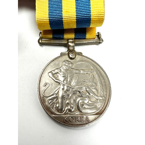 4 - ER.11 Korea medal  to SPR.J.DUGGAN  R.E