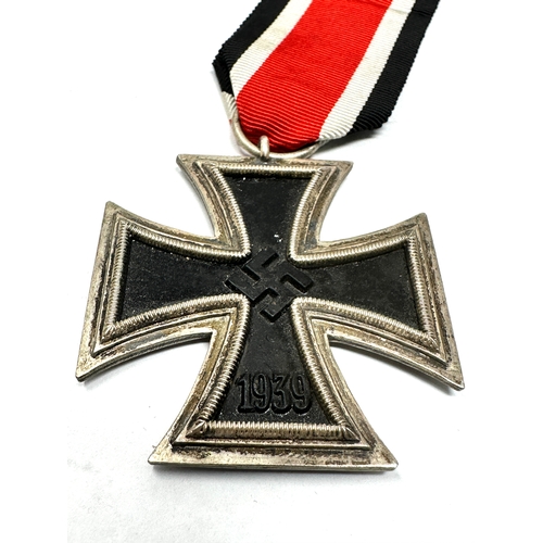 28 - WW2 German Iron Cross 2nd class no ring stamp