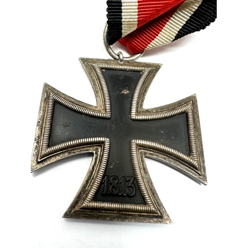 38 - WW2 German Iron Cross 2nd class no ring stamp