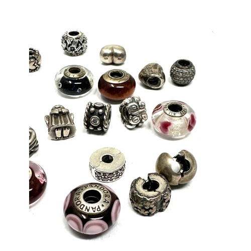 417 - 20 X .925 Assorted Charms By Pandora (63g)