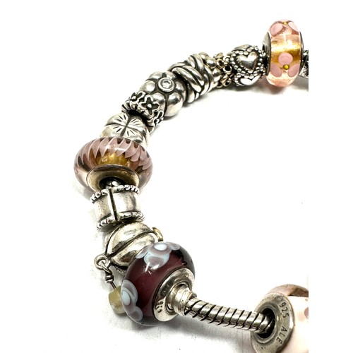 420 - .925 Pandora charm Bracelet & charms