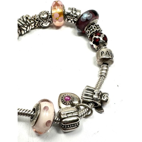 420 - .925 Pandora charm Bracelet & charms