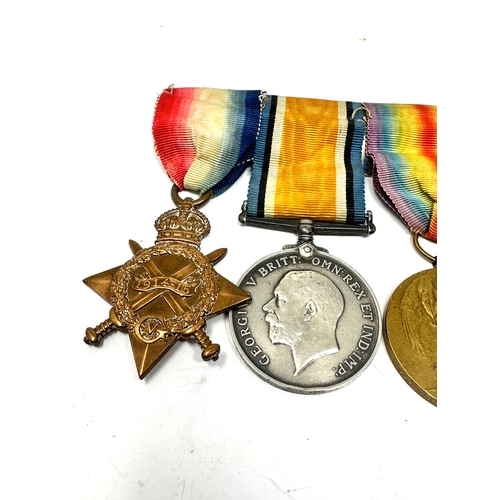 72 - ww1 trio & long service medal group to 12776 Cpl j.wilkins leicester reg