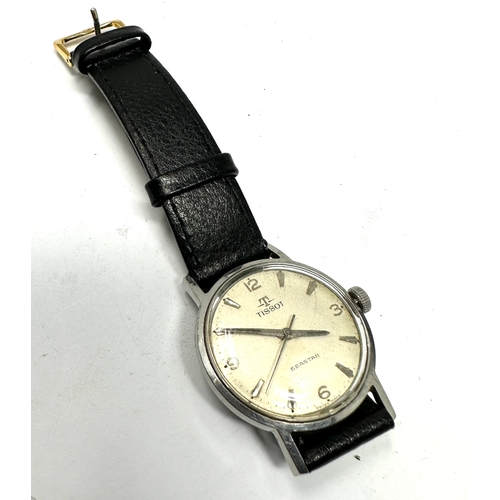 465 - Vintage Gents Tissot seastar wristwatch the watch is ticking