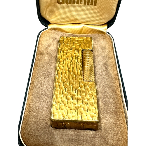 468 - Vintage Boxed Dunhill cigarette lighter