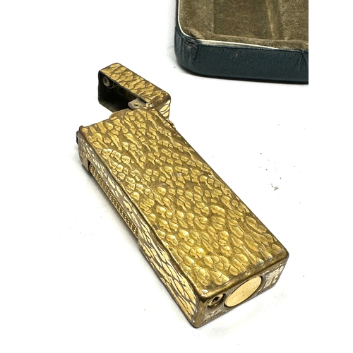 478 - Vintage boxed dunhill cigarette lighter