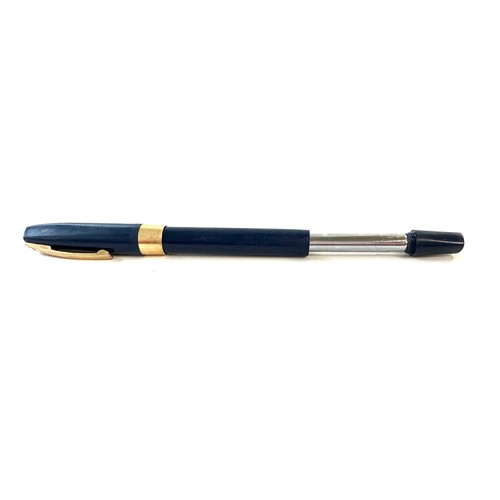 497 - Vintage of around 1950’s Sheaffer Gold & Blue 14ct gold nib Fountain Pen. Made in Australia. 
Surfac... 