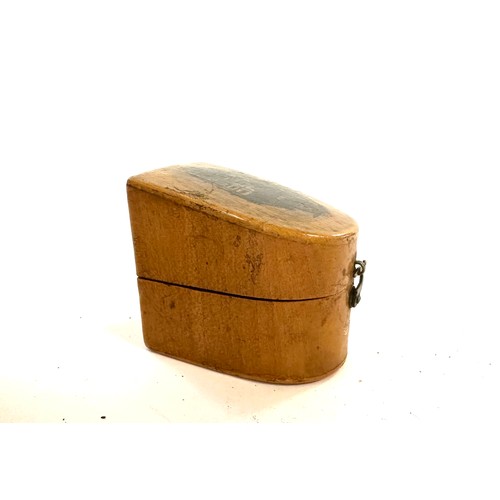 494 - Mauchline ware thimble box, Tichborne House c1870s