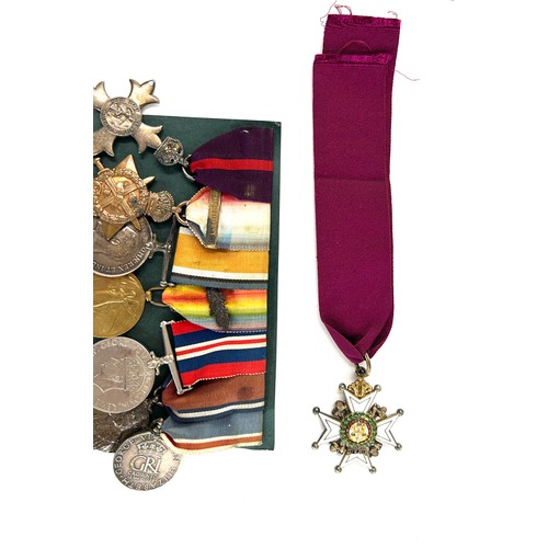 78C - Selection of World War 1 military medals medals includes Most Honourable Order Of The Bath, G.C.B. K... 