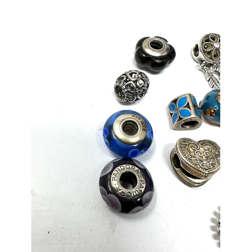 448 - 10 X .925 Charms By Pandora (31g)