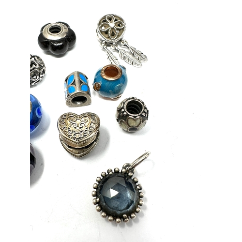 448 - 10 X .925 Charms By Pandora (31g)