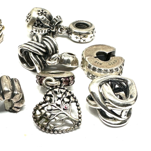 456 - 10 X .925 Charms By Pandora (34g)