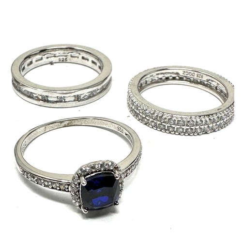 431 - 5 X .925 Dress Rings (23g)