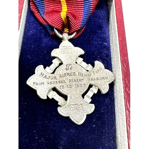 52 - 2 boxed silver salvation army medals to major alfred henry ford  & mrs major ethel maud ford 13/12/1... 