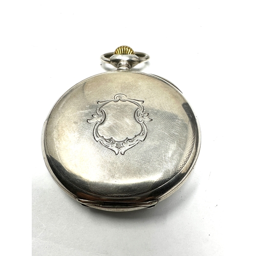 490 - Antique Zenith open face pocket watch the watch is ticking