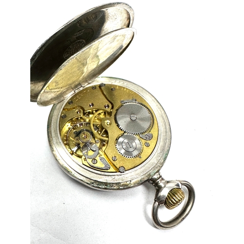 490 - Antique Zenith open face pocket watch the watch is ticking