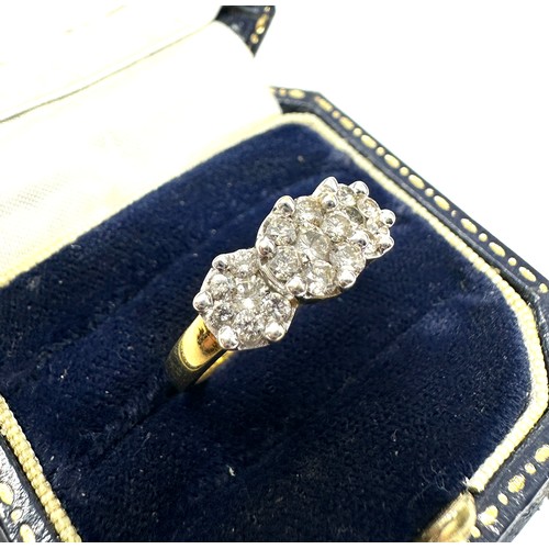 196 - 18ct Diamond Ring (5g) 1.00 ct diamonds