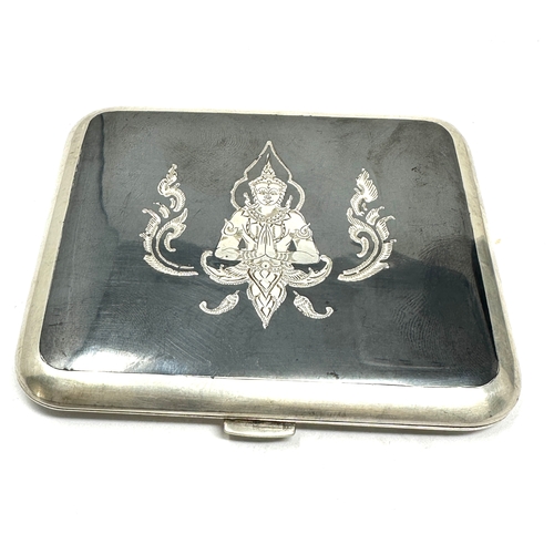 66 - Siam sterling silver cigarette case