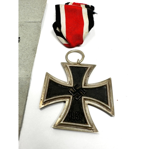 3 - ww2 German Iron cross 2nd class ring stamp No 52