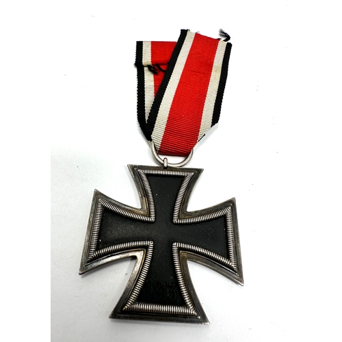 4 - ww2 German Iron cross 2nd class no ring stamp No