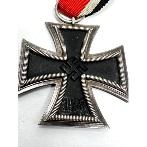 4 - ww2 German Iron cross 2nd class no ring stamp No