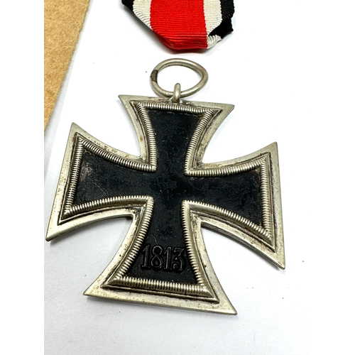 5 - ww2 German Iron cross 2nd class no ring stamp No