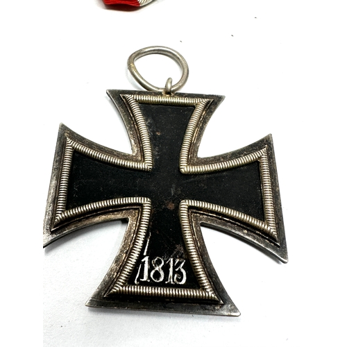 6 - ww2 German Iron cross 2nd class ring stamp No 65