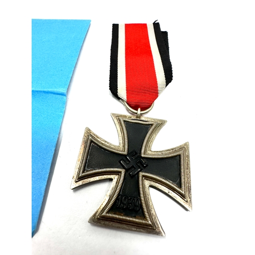 8 - ww2 German Iron cross 2nd class no ring stamp No