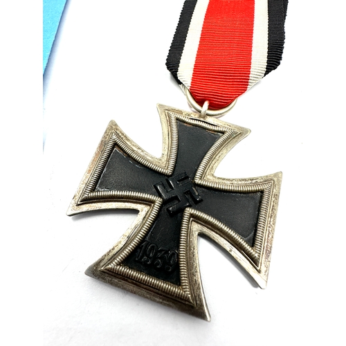 8 - ww2 German Iron cross 2nd class no ring stamp No