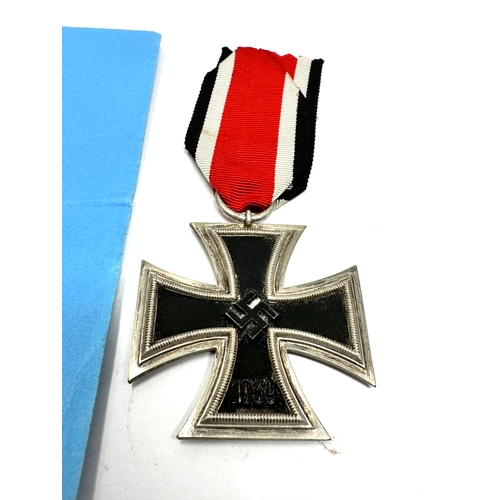 9 - ww2 German Iron cross 2nd class no  ring stamp No