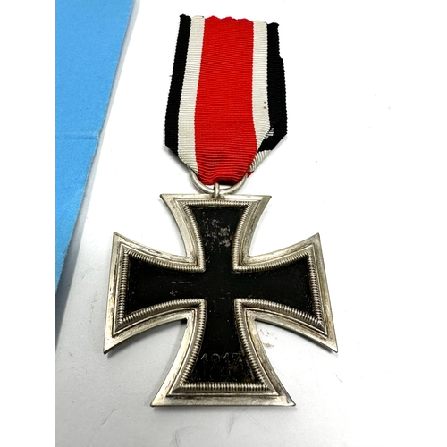 9 - ww2 German Iron cross 2nd class no  ring stamp No