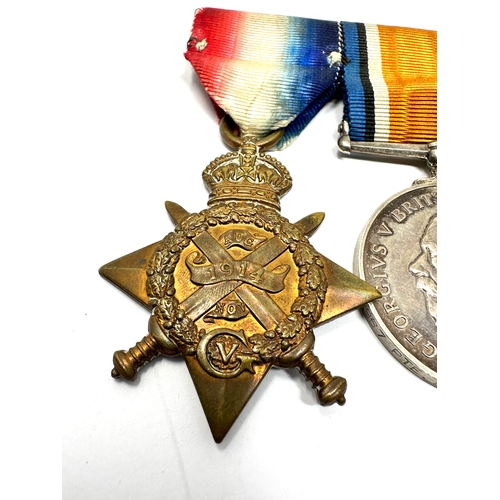 13 - ww1 mons star trio medals to 2957 pte b . shaw 1st Herts regt