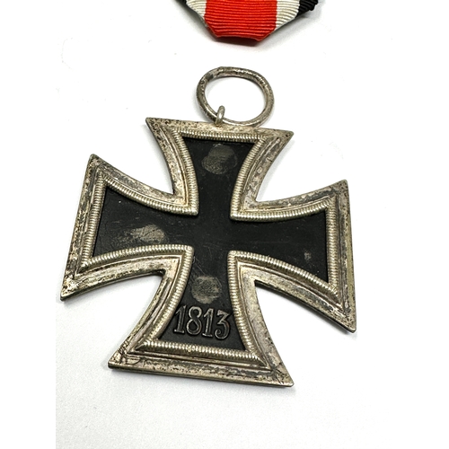 18 - ww2 German Iron cross 2nd class ring stamp No 13