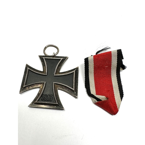 19 - ww2 German Iron cross 2nd class ring stamp No 76