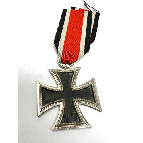 23 - ww2 German Iron cross 2nd class no ring stamp No