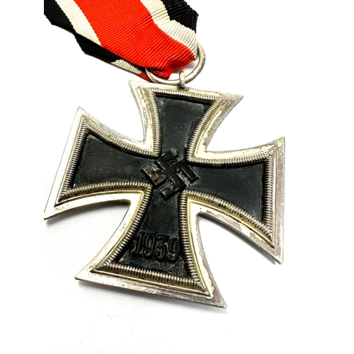 23 - ww2 German Iron cross 2nd class no ring stamp No